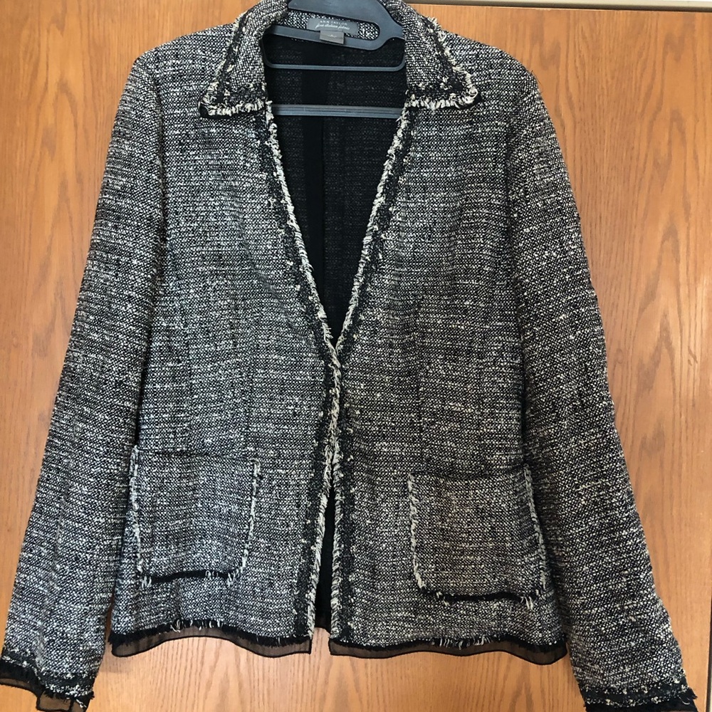 Women's Black Tweed Jacket